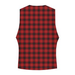 ScotsTee Shop Scottish MacIvor Crest Tartan Waistcoat Sleeveless Suit Vest