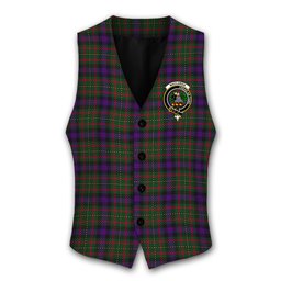 ScotsTee Shop Scottish MacLaren Regent Crest Tartan Waistcoat Sleeveless Suit Vest