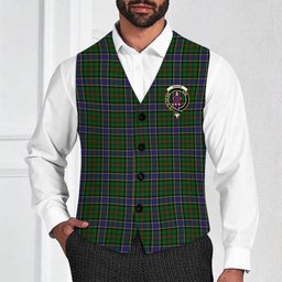 ScotsTee Shop Scottish Ogilvie of Inverarity Wilsons_ Crest Tartan Waistcoat Sleeveless Suit Vest