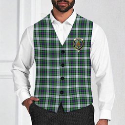 ScotsTee Shop Scottish McKenzie Dress Modern Crest Tartan Waistcoat Sleeveless Suit Vest