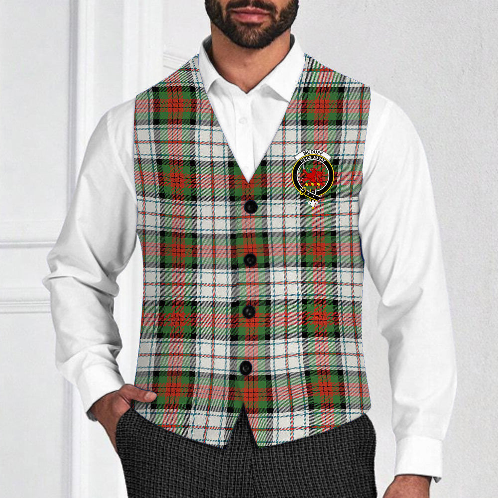 ScotsTee Shop Scottish McDuff Dress Ancient Crest Tartan Waistcoat Sleeveless Suit Vest