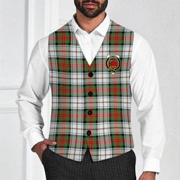ScotsTee Shop Scottish McDuff Dress Ancient Crest Tartan Waistcoat Sleeveless Suit Vest