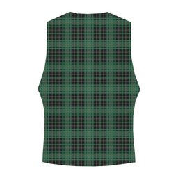 ScotsTee Shop Scottish MacAuley Hunting Ancient Crest Tartan Waistcoat Sleeveless Suit Vest