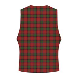 ScotsTee Shop Scottish MacPherson of Cluny Crest Tartan Waistcoat Sleeveless Suit Vest