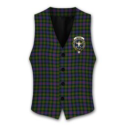 ScotsTee Shop Scottish Murray of Atholl Modern Crest Tartan Waistcoat Sleeveless Suit Vest