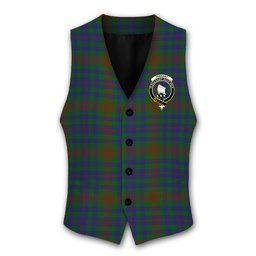 ScotsTee Shop Scottish Tennant Yules Crest Tartan Waistcoat Sleeveless Suit Vest