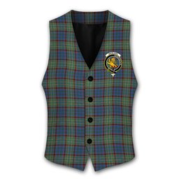 ScotsTee Shop Scottish Nicolson Hunting Ancient Crest Tartan Waistcoat Sleeveless Suit Vest