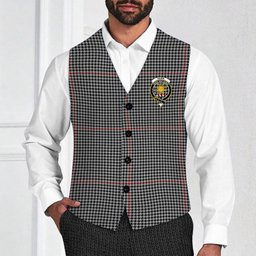 ScotsTee Shop Scottish Kerr Shepherd's Crest Tartan Waistcoat Sleeveless Suit Vest