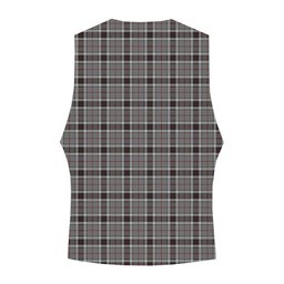 ScotsTee Shop Scottish Thompson Grey Dress Crest Tartan Waistcoat Sleeveless Suit Vest