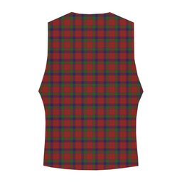 ScotsTee Shop Scottish Robertson Crest Tartan Waistcoat Sleeveless Suit Vest