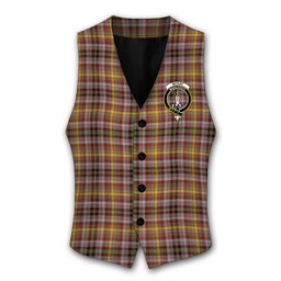 ScotsTee Shop Scottish McKay of Strathnaver Ancient Crest Tartan Waistcoat Sleeveless Suit Vest