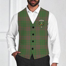 ScotsTee Shop Scottish MacAlister of Glenbarr Hunting Ancient Crest Tartan Waistcoat Sleeveless Suit Vest