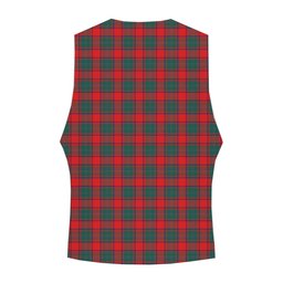 ScotsTee Shop Scottish McPhail Blue Bands Modern Crest Tartan Waistcoat Sleeveless Suit Vest