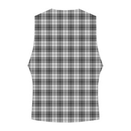 ScotsTee Shop Scottish Douglas Grey Modern Crest Tartan Waistcoat Sleeveless Suit Vest