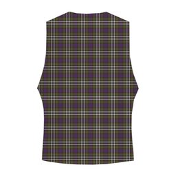 ScotsTee Shop Scottish MacDonell of Glengarry Dress Crest Tartan Waistcoat Sleeveless Suit Vest