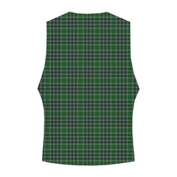 ScotsTee Shop Scottish MacDonald Lord of the Isles Hunting Crest Tartan Waistcoat Sleeveless Suit Vest