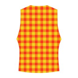 ScotsTee Shop Scottish MacMillan Crest Tartan Waistcoat Sleeveless Suit Vest