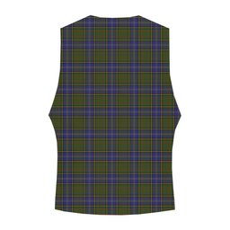 ScotsTee Shop Scottish MacMillan Hunting 2 Crest Tartan Waistcoat Sleeveless Suit Vest