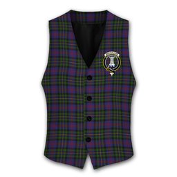 ScotsTee Shop Scottish MacCallum of Berwick Crest Tartan Waistcoat Sleeveless Suit Vest