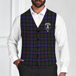 ScotsTee Shop Scottish MacCallum of Berwick Crest Tartan Waistcoat Sleeveless Suit Vest