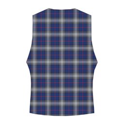 ScotsTee Shop Scottish Kinnaird Modern Crest Tartan Waistcoat Sleeveless Suit Vest