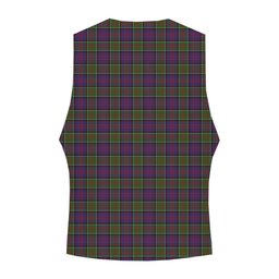 ScotsTee Shop Scottish MacDonald of Clan Ranald Modern Crest Tartan Waistcoat Sleeveless Suit Vest