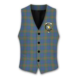 ScotsTee Shop Scottish Stewart of Appin Hunting Ancient Crest Tartan Waistcoat Sleeveless Suit Vest
