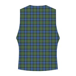 ScotsTee Shop Scottish MacLaren Ancient Crest Tartan Waistcoat Sleeveless Suit Vest