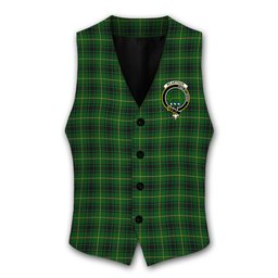 ScotsTee Shop Scottish McArthur Crest Tartan Waistcoat Sleeveless Suit Vest