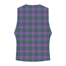 ScotsTee Shop Scottish Wardlaw Ancient Crest Tartan Waistcoat Sleeveless Suit Vest