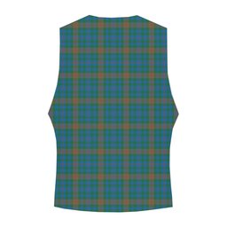 ScotsTee Shop Scottish Tennant Yules Ancient Crest Tartan Waistcoat Sleeveless Suit Vest