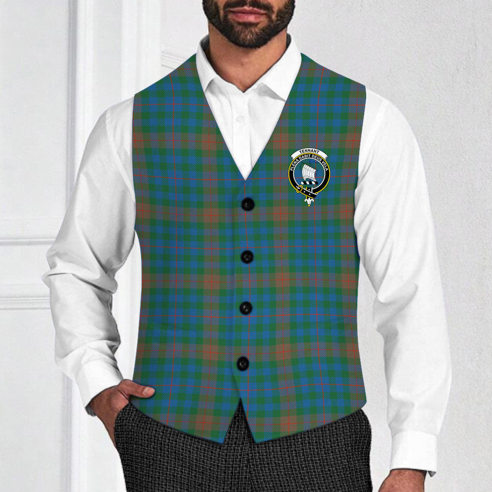 ScotsTee Shop Scottish Tennant Yules Ancient Crest Tartan Waistcoat Sleeveless Suit Vest