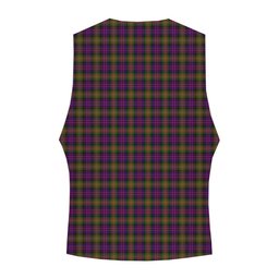 ScotsTee Shop Scottish MacDonell Of Glengarry Modern Crest Tartan Waistcoat Sleeveless Suit Vest