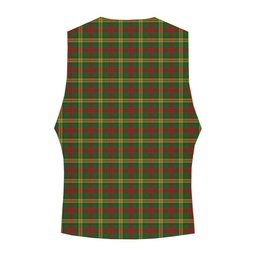 ScotsTee Shop Scottish MacMillan Society of Glasgow Crest Tartan Waistcoat Sleeveless Suit Vest