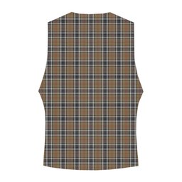 ScotsTee Shop Scottish Thompson Camel Crest Tartan Waistcoat Sleeveless Suit Vest