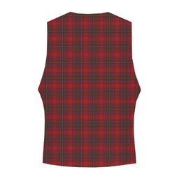 ScotsTee Shop Scottish MacDougall 1819 Crest Tartan Waistcoat Sleeveless Suit Vest