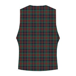 ScotsTee Shop Scottish MacDuff Hunting Modern Crest Tartan Waistcoat Sleeveless Suit Vest
