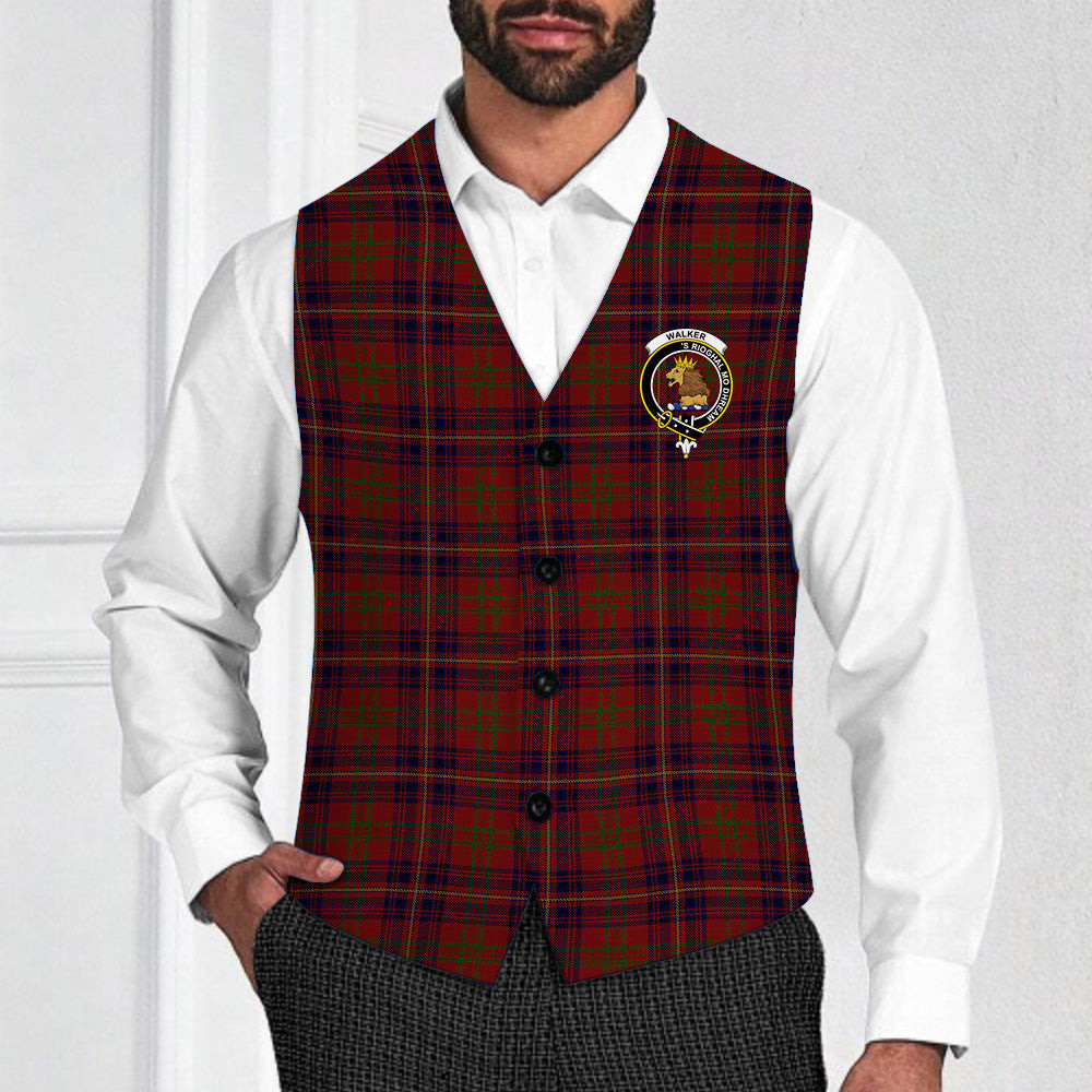 ScotsTee Shop Scottish Walker Crest Tartan Waistcoat Sleeveless Suit Vest