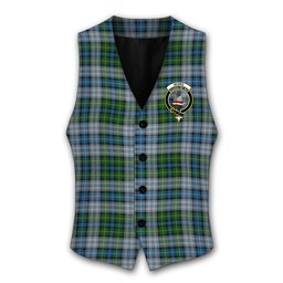 ScotsTee Shop Scottish McNeil Dress Crest Tartan Waistcoat Sleeveless Suit Vest