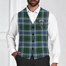 ScotsTee Shop Scottish McNeil Dress Crest Tartan Waistcoat Sleeveless Suit Vest