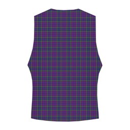 ScotsTee Shop Scottish Wardlaw Modern Crest Tartan Waistcoat Sleeveless Suit Vest