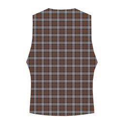 ScotsTee Shop Scottish MacRae Hunting Weathered Crest Tartan Waistcoat Sleeveless Suit Vest