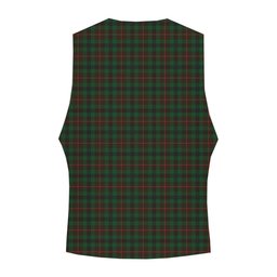 ScotsTee Shop Scottish Tennant Crest Tartan Waistcoat Sleeveless Suit Vest