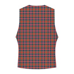 ScotsTee Shop Scottish MacDuff Ancient Crest Tartan Waistcoat Sleeveless Suit Vest