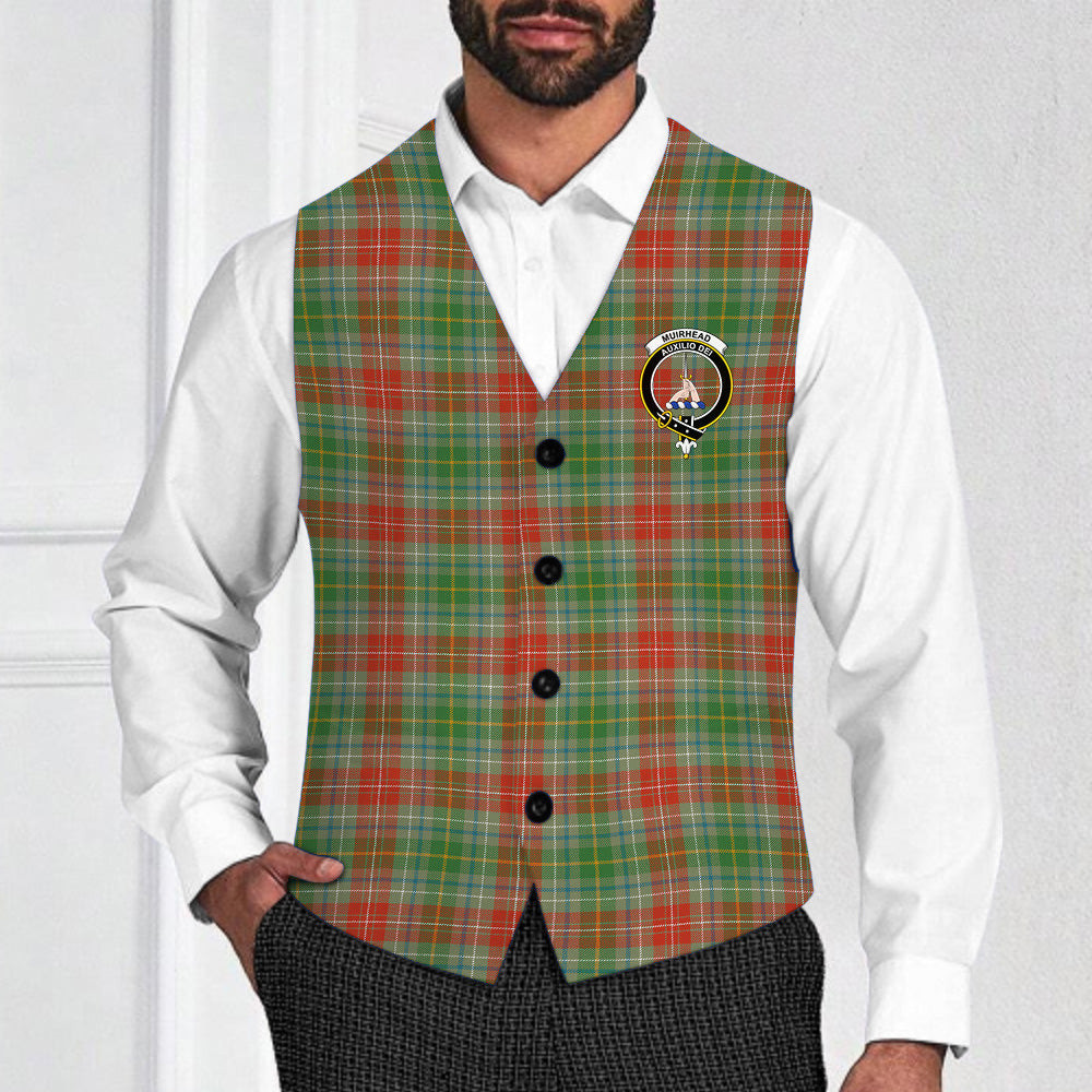 ScotsTee Shop Scottish Muirhead Ancient Crest Tartan Waistcoat Sleeveless Suit Vest