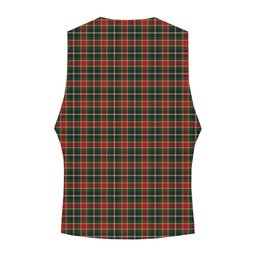 ScotsTee Shop Scottish McLachlan Hunting Modern Crest Tartan Waistcoat Sleeveless Suit Vest