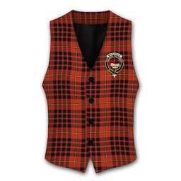 ScotsTee Shop Scottish MacDonald of Ardnamurchan Ancient Crest Tartan Waistcoat Sleeveless Suit Vest