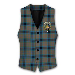ScotsTee Shop Scottish MacThomas Hunting Ancient Crest Tartan Waistcoat Sleeveless Suit Vest