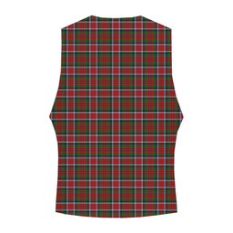 ScotsTee Shop Scottish MacDuff 6 Crest Tartan Waistcoat Sleeveless Suit Vest