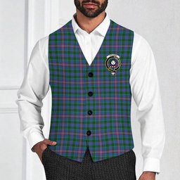 ScotsTee Shop Scottish Pitcairn Heritage Hunting Crest Tartan Waistcoat Sleeveless Suit Vest